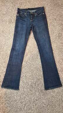 Rock & Republic Kasandra Bootcut Blue Jeans Womens Size 2 M